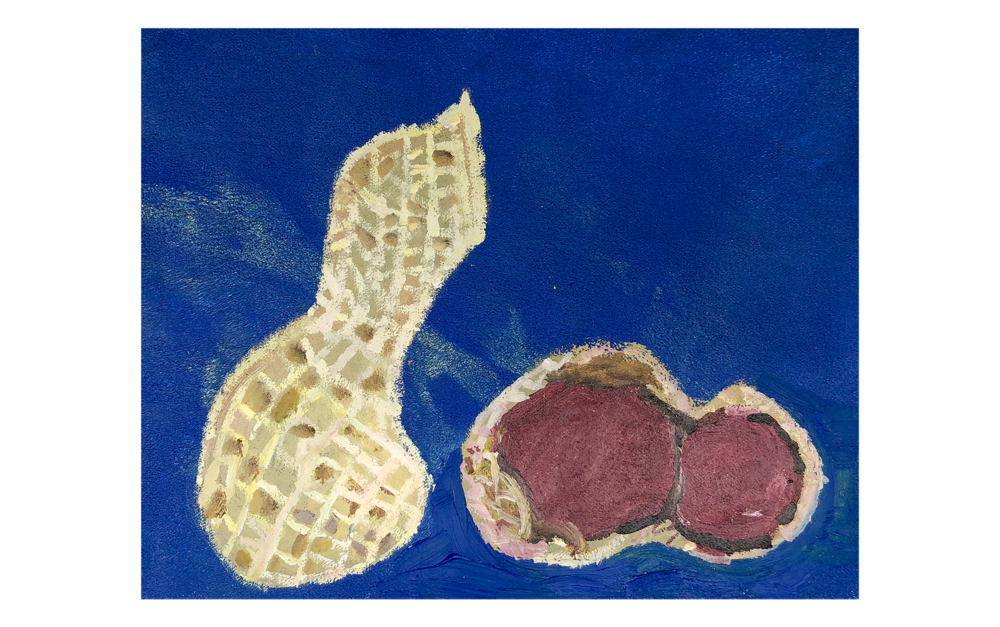 Peanut 4 Artist: Lee Pui Sun Year: 2019 Medium: Acrylic Size: 35cm (W) x 28cm (H)