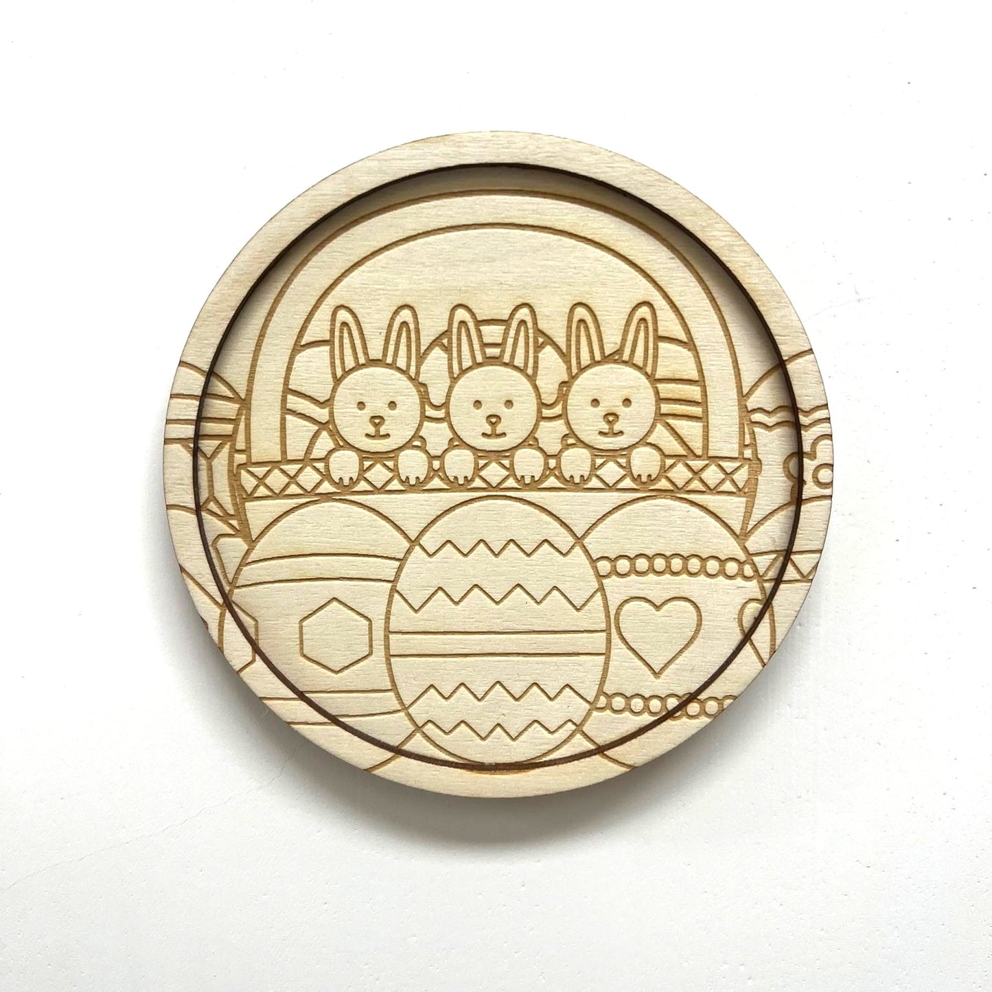 Wooden Framed Coaster