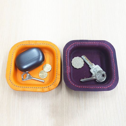 Handmade Leather Tray