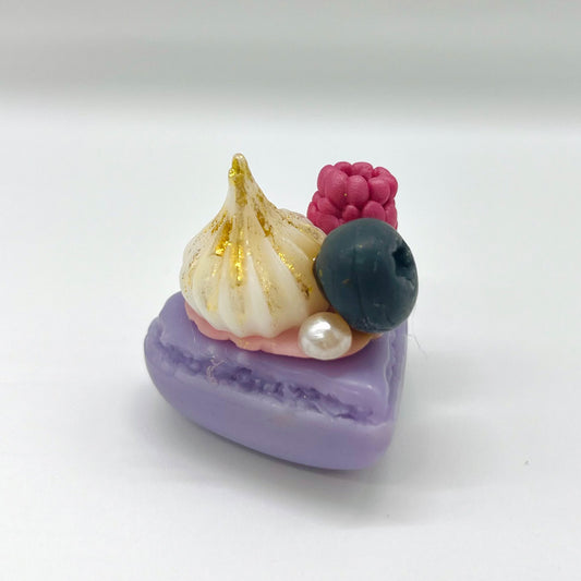 Heart shaped macaron Fragrance Brick - 1