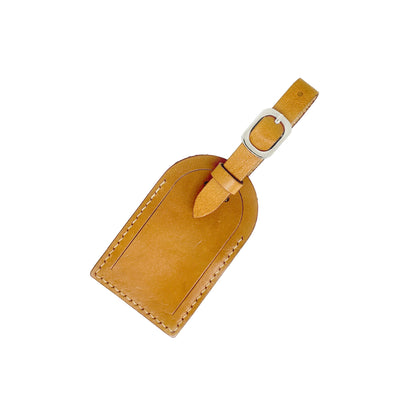 "there you go" 皮革行李牌