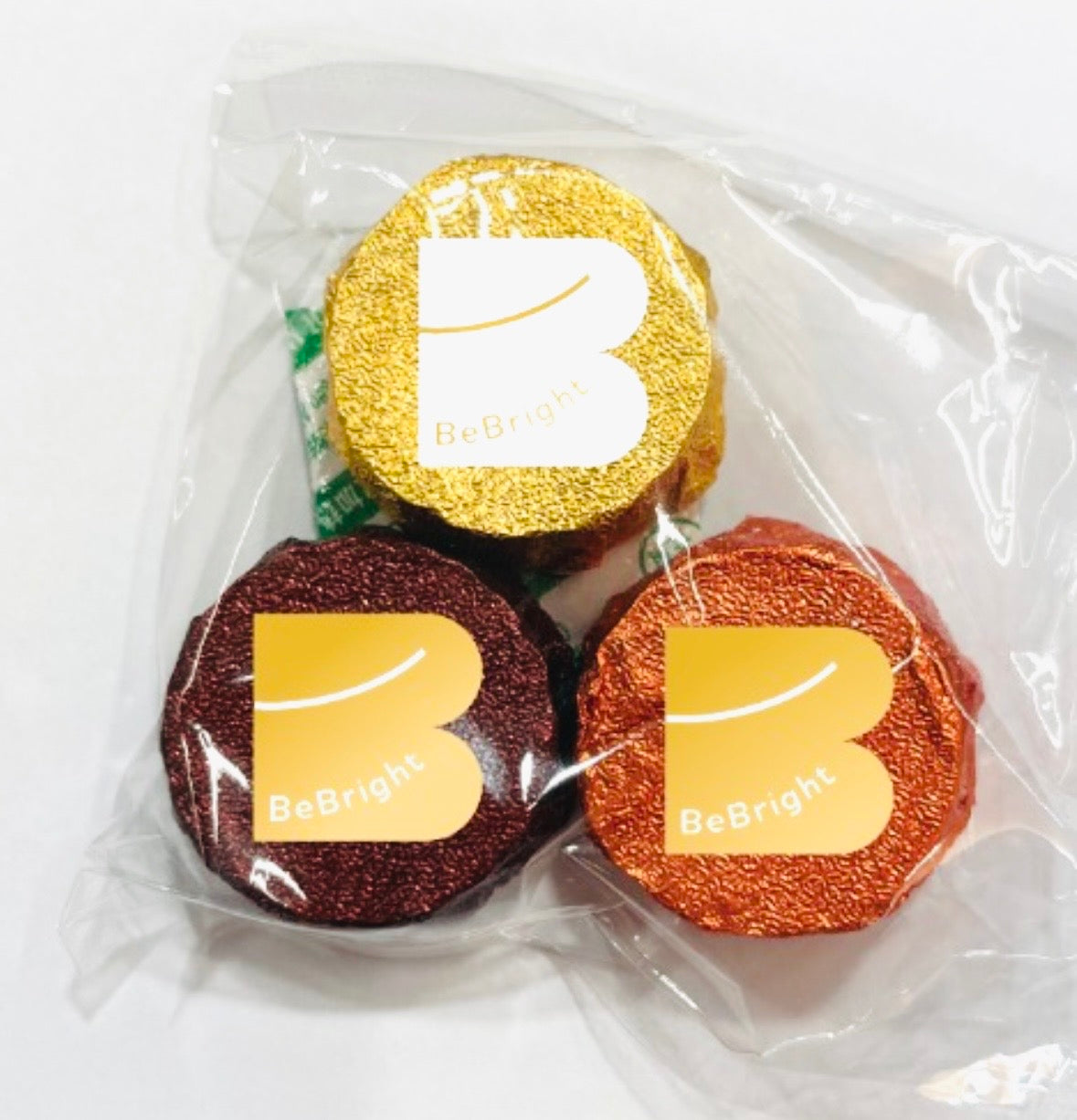 「BeBright」Chocolate Collection – Hazelnut Chocolate (3 pc)