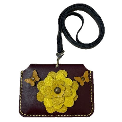 Leather card holder