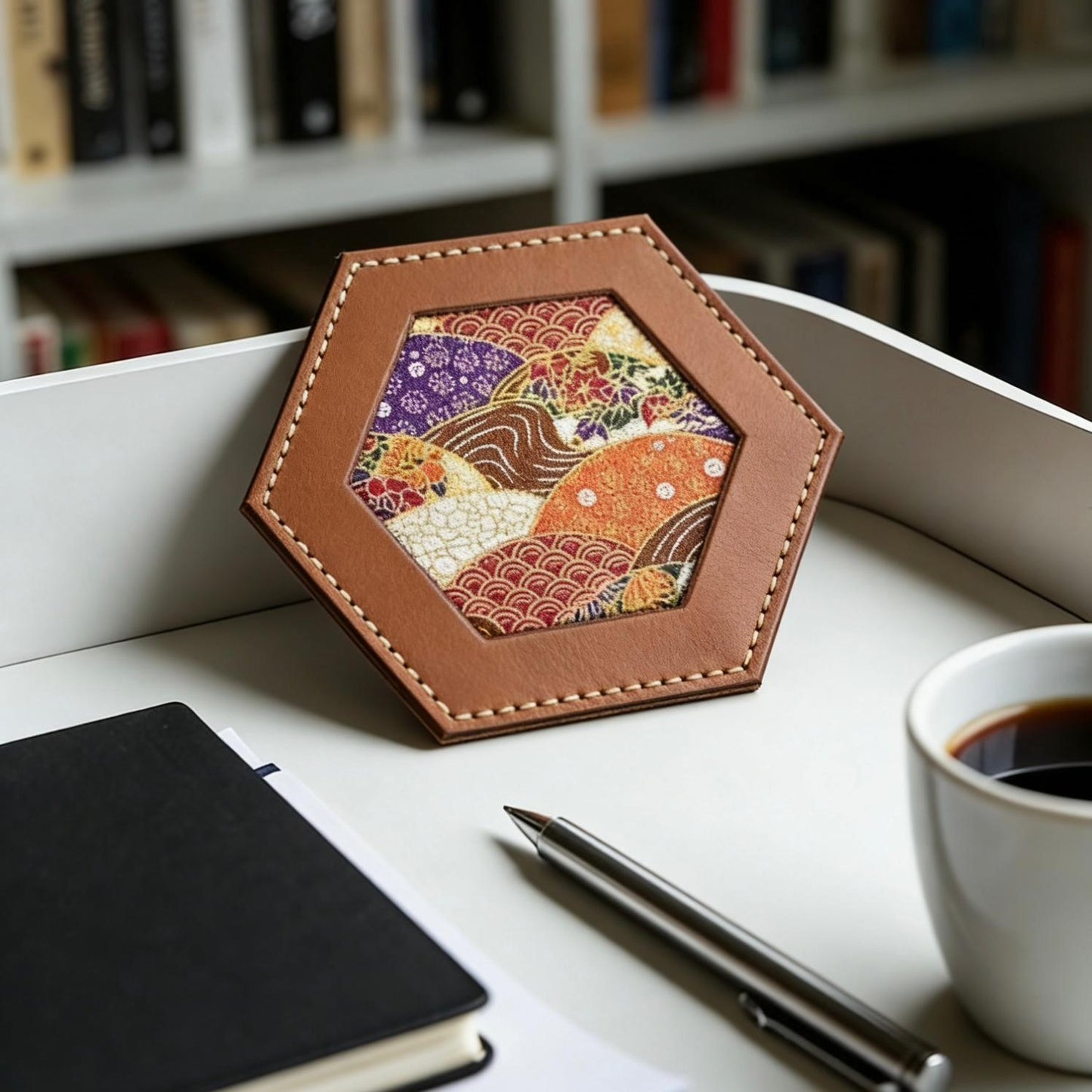 Japanese-style Fabric & Leather Coaster Workshop