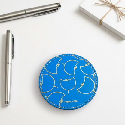 “Manta Ray Series” Leather Coaster