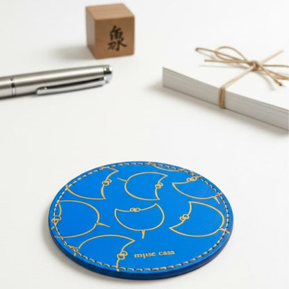 “Manta Ray Series” Leather Coaster