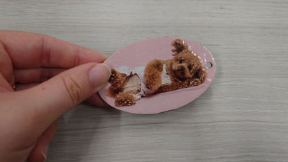 Cute Animal Wooden Ornament