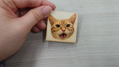 Cute Animal Wooden Ornament