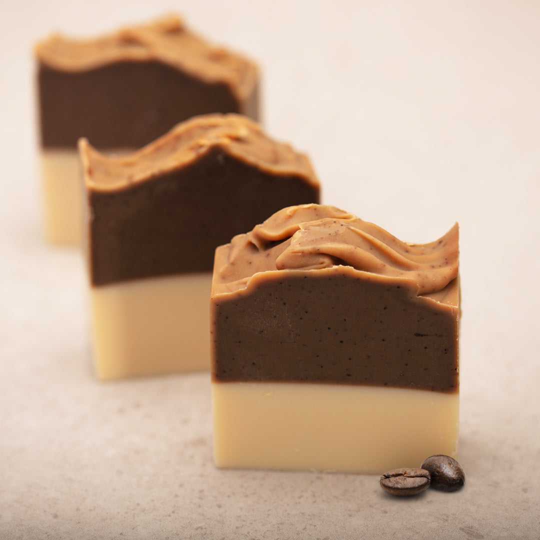 Sweet Almond & Coffee Scrub Handmade Soap - BuyNGO HK