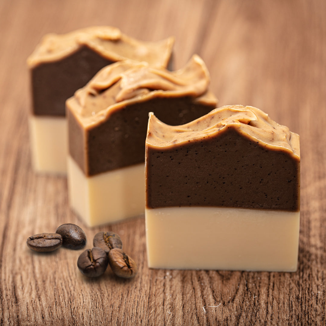 Sweet Almond & Coffee Scrub Handmade Soap - BuyNGO HK
